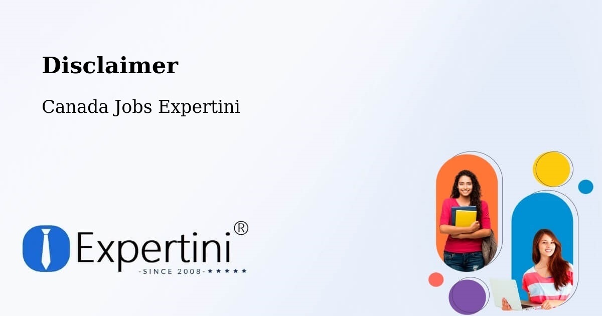 Disclaimer – Powell River - Canada Jobs Expertini
