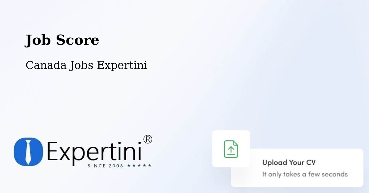 Job Score & Job Description Score Tool – Powell River - Canada Jobs Expertini